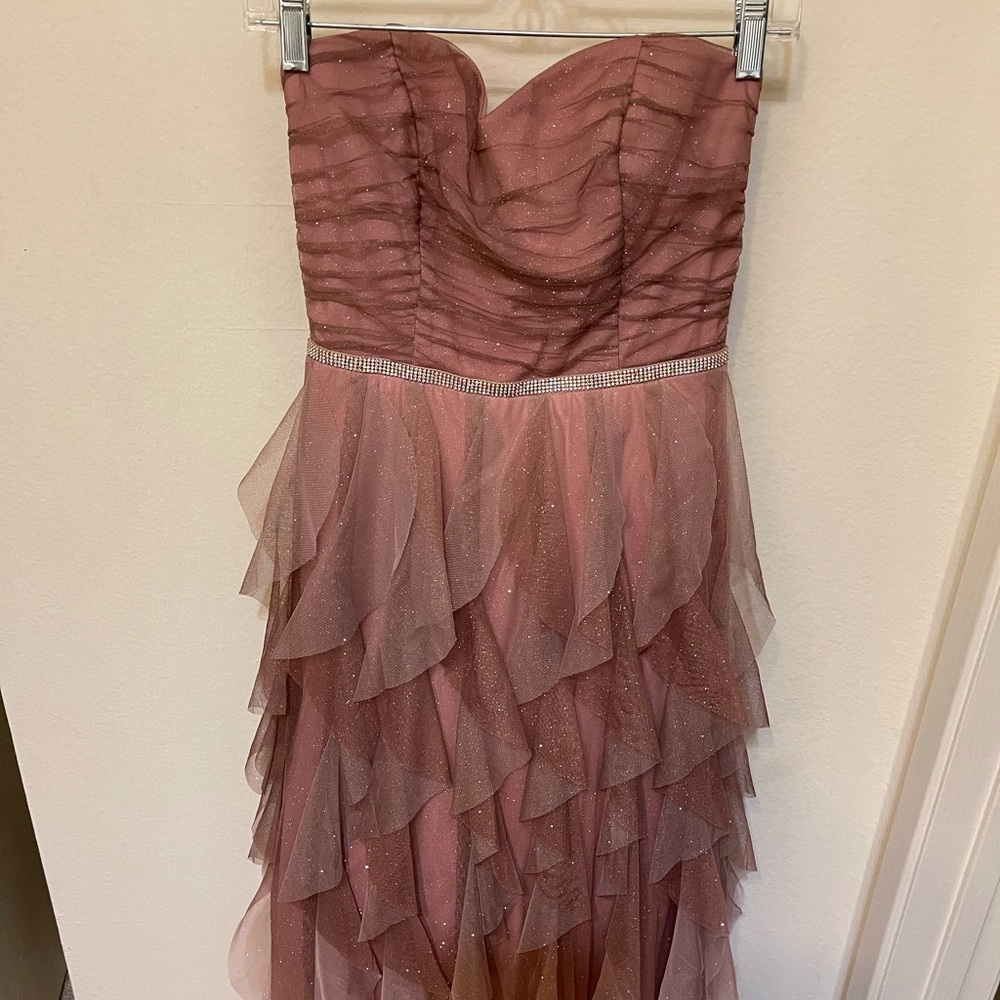 Rose gold elegant dress